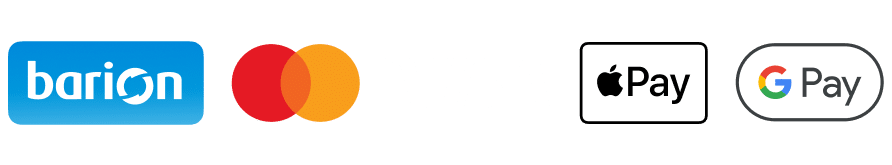 Bankkártyás fizetés (Barion / Visa / Mastercard)